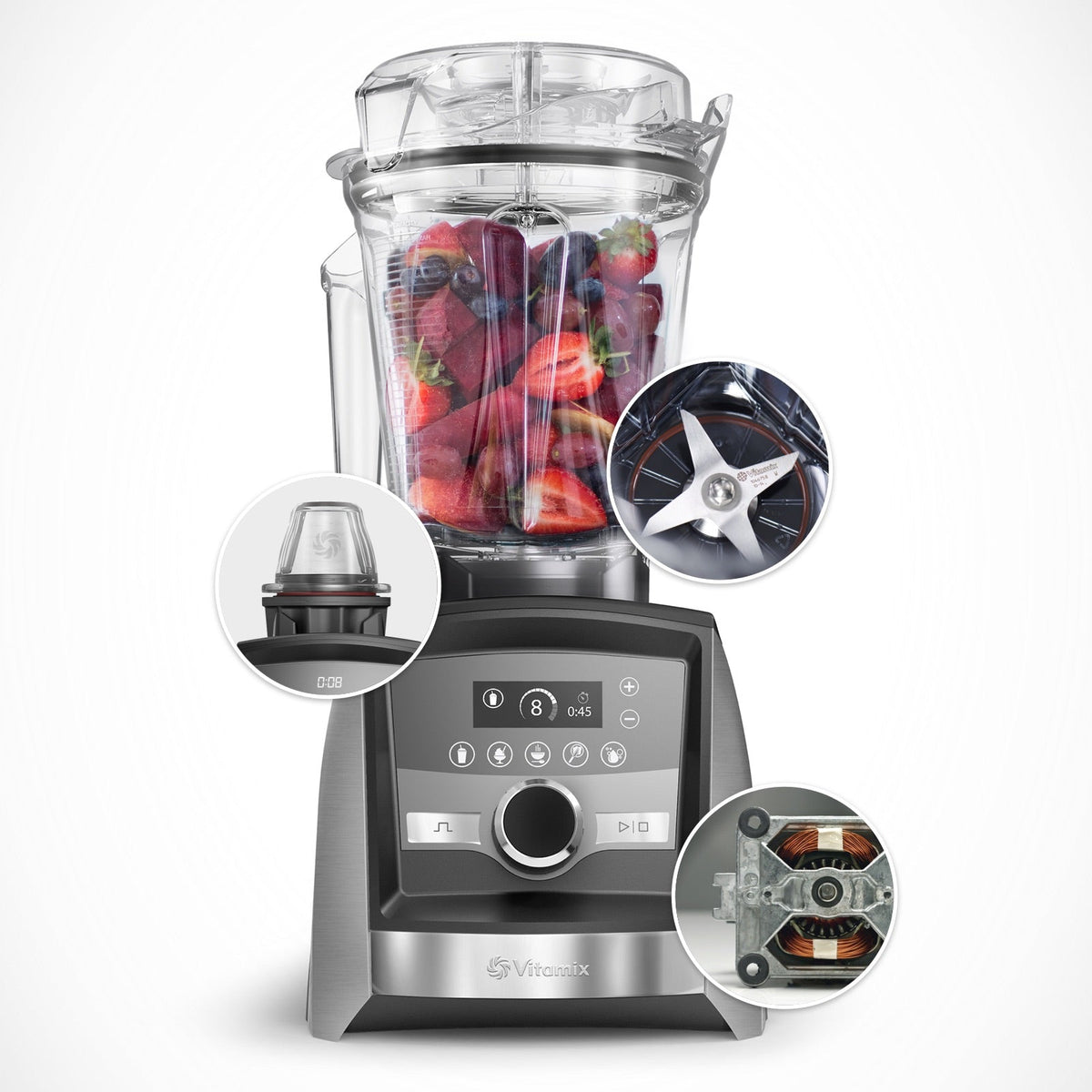 Vitamix Ascent A3500i Blender 1400W 2L Stainless Steel