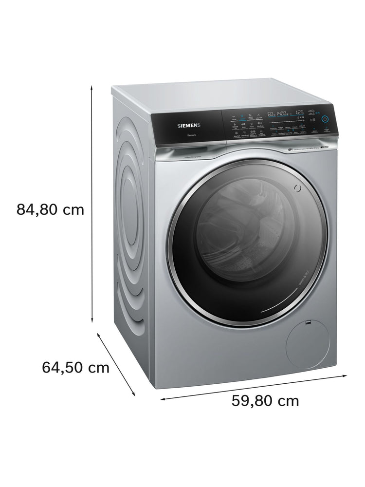 Siemens iQ700 WN54C2ATGB Washer Dryer 10.5kg/6kg 1400rpm Silver