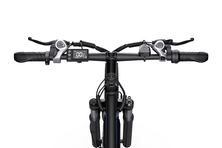 Electric Mountain Bike 750W Motor, 29-Inch Wheels, 48V Battery, Front Suspension