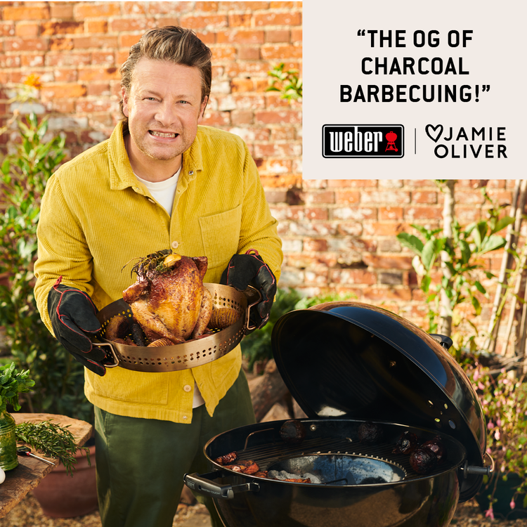 NEW 2026 Model Weber Master-Touch GBS C-5755 Charcoal Kettle BBQ in Smoke Grey, 57cm