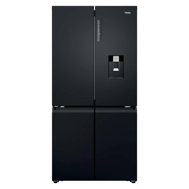 Haier Cube 90 Series 3 HCR39F19EWPT Frost Free Multi-door American Fridge Freezer - Dark Inox - E Rated (EX-DISPLAY/B)