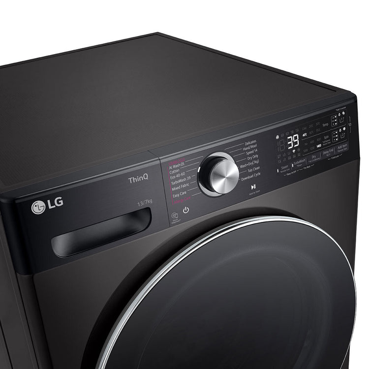 LG FWY937BCTA1 Washer Dryer 13kg/7kg Black