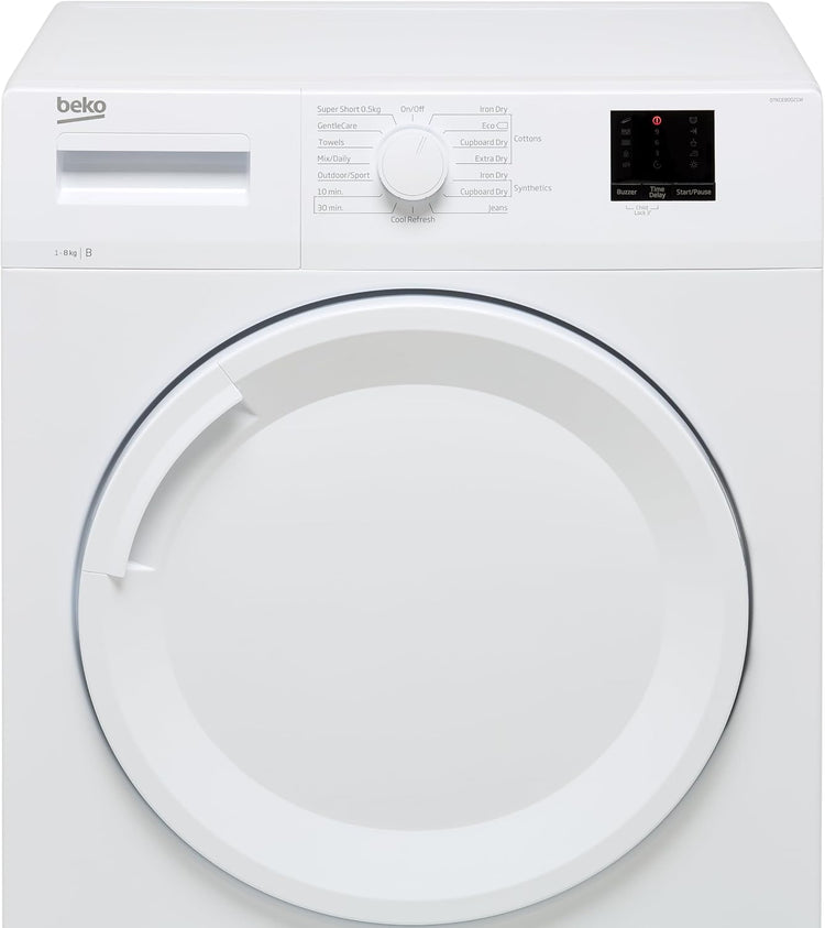 BEKO DTKCE80021W 8 kg Condenser Tumble Dryer - White