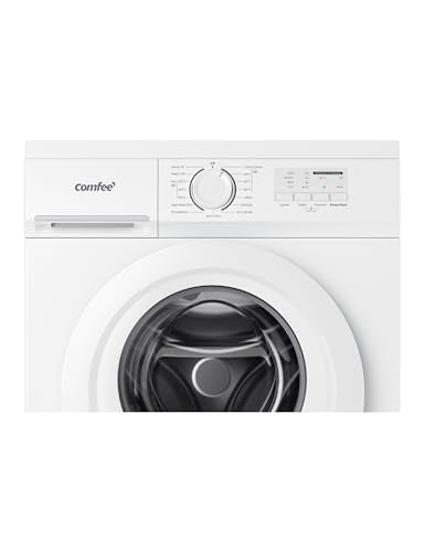 COMFEE' Freestanding Washing Machine,6KG Load,Heat Wash 90°C,Quick Wash,15 Washing Programs,White-CFE10EW60/W