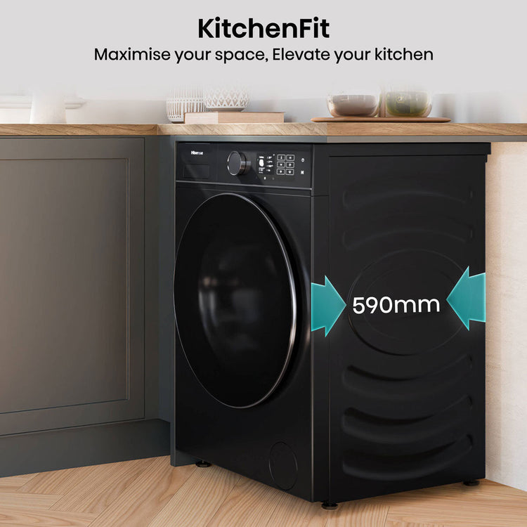 Hisense 5i Series WD5I1245BBR Washer Dryer 12kg/8kg Black