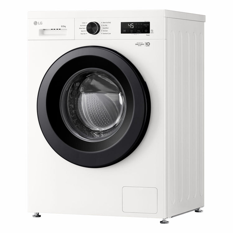 LG W4X1085NWK Freestanding Washer Dryer 8kg/5kg White
