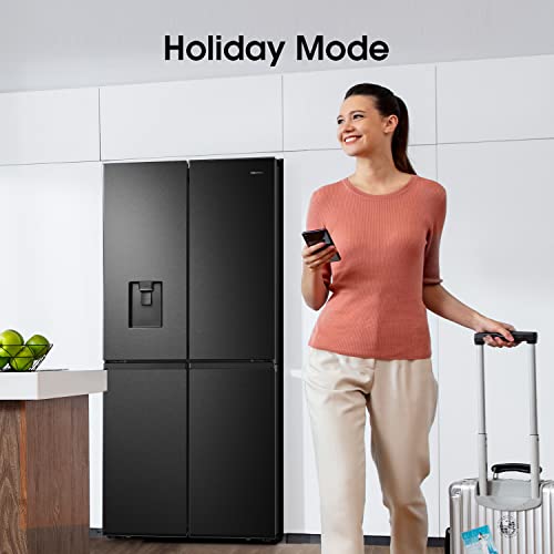 Hisense Freestanding Fridge Freezer with Double Door