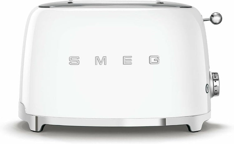 2-Slice Toaster 950W 6 Browning Levels Retro White