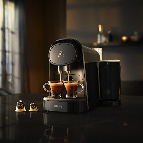 PHILIPS Coffee Machine L`or Barista Black + Kapseln