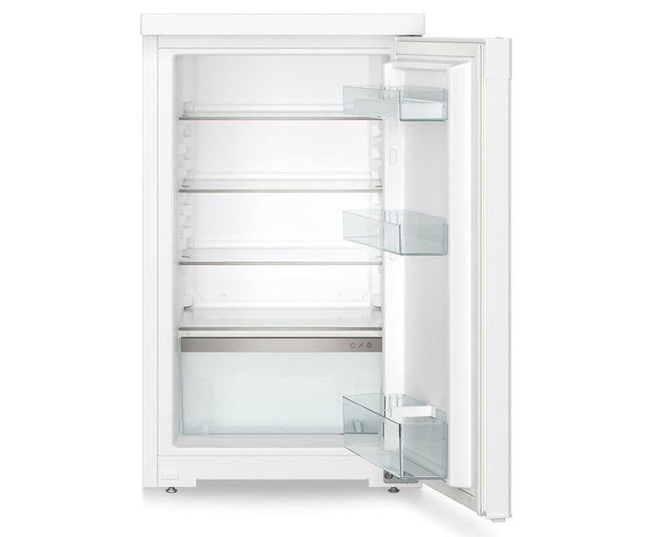 Under Counter Fridge 110L LED Light Touch Control Reversible Door White