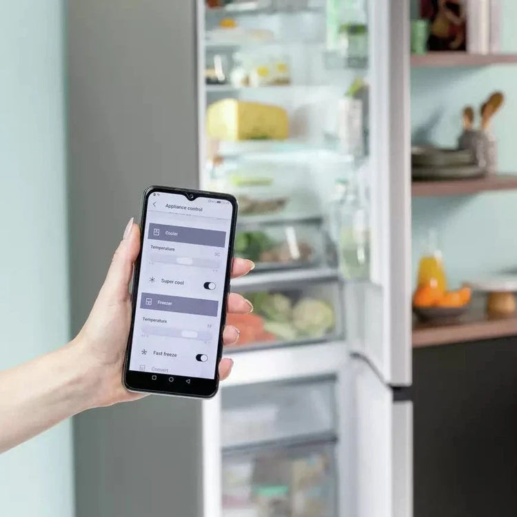 Hisense RB470N4SICUK Wifi Connected 60/40 Frost Free Fridge Freezer - Stainless Steel #63637