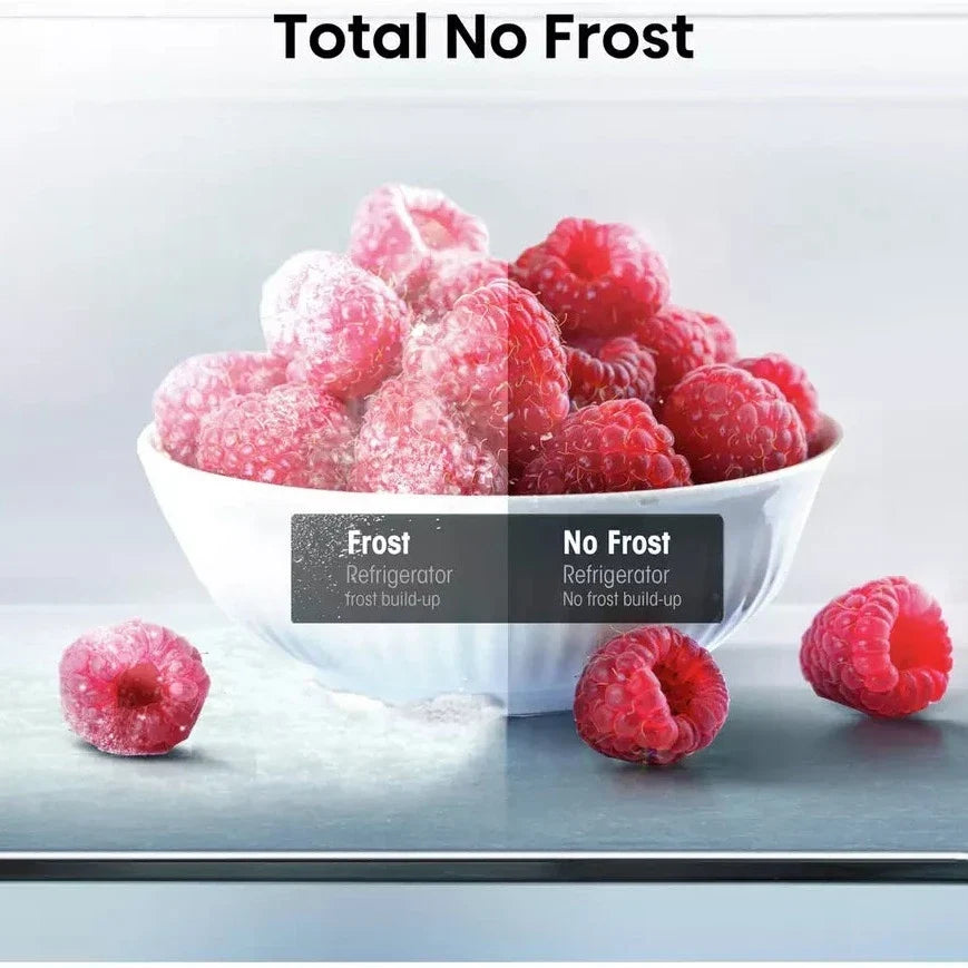 Hisense RB470N4SICUK Wifi Connected 60/40 Frost Free Fridge Freezer - Stainless Steel #63637