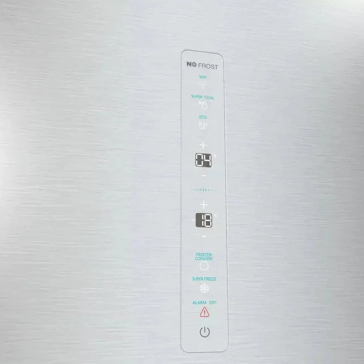 Hisense RB470N4SICUK Wifi Connected 60/40 Frost Free Fridge Freezer - Stainless Steel #63637