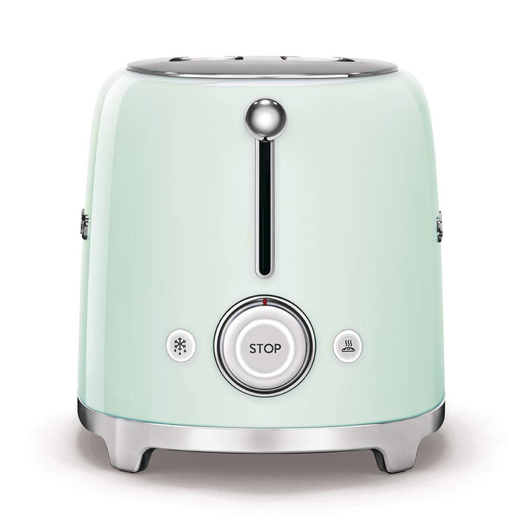 Retro Range Breakfast Set 0.8L Mini Kettle 2-Slice Toaster Pastel Green