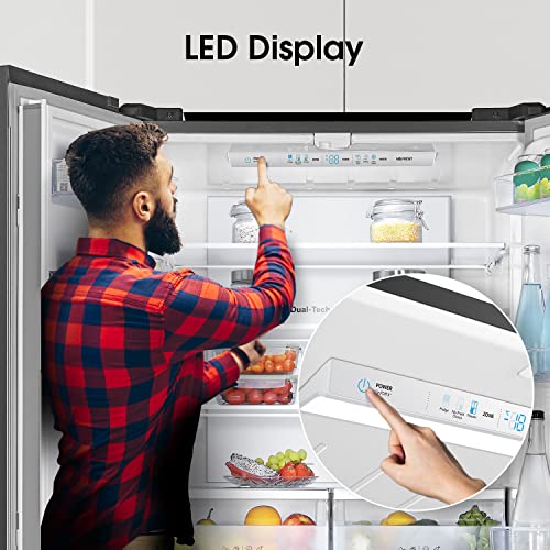 Hisense Freestanding Fridge Freezer with Double Door