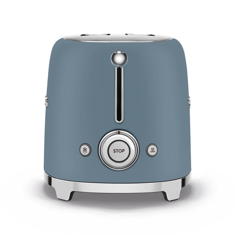 Smeg EEJB290 Breakfast Set,1.7L, 300W Storm Blue Kettle and 2 Slice Storm Blue Toaster, KLF03SBMUK/TSF01SBMUK
