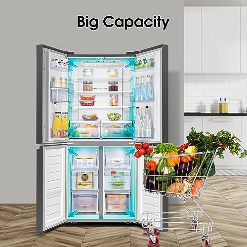 Hisense Freestanding Fridge Freezer with Double Door