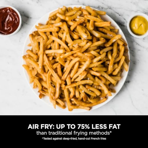 Ninja Foodi FlexDrawer Air Fryer, Dual Zone with Removable Divider, Large 10.4L Drawer, 7-in-1