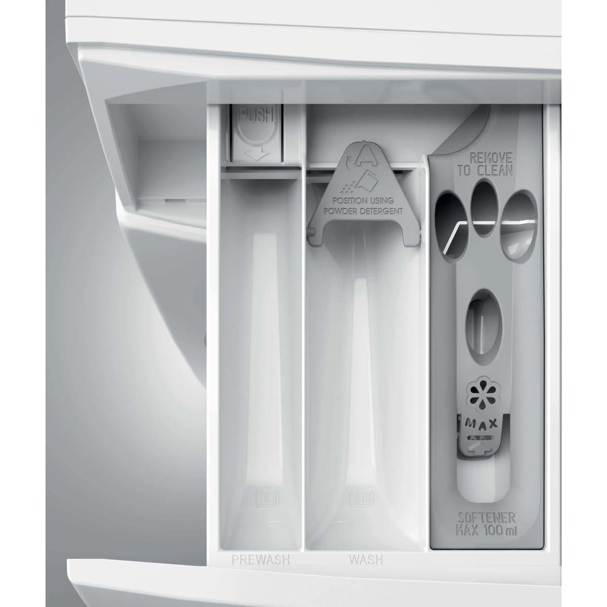 9kg Freestanding Washing Machine with 1400 RPM Spin, Steam & Quick Wash Programs - White
