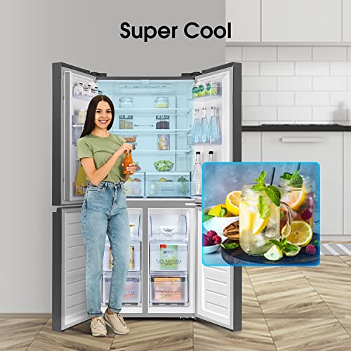 Hisense Freestanding Fridge Freezer with Double Door