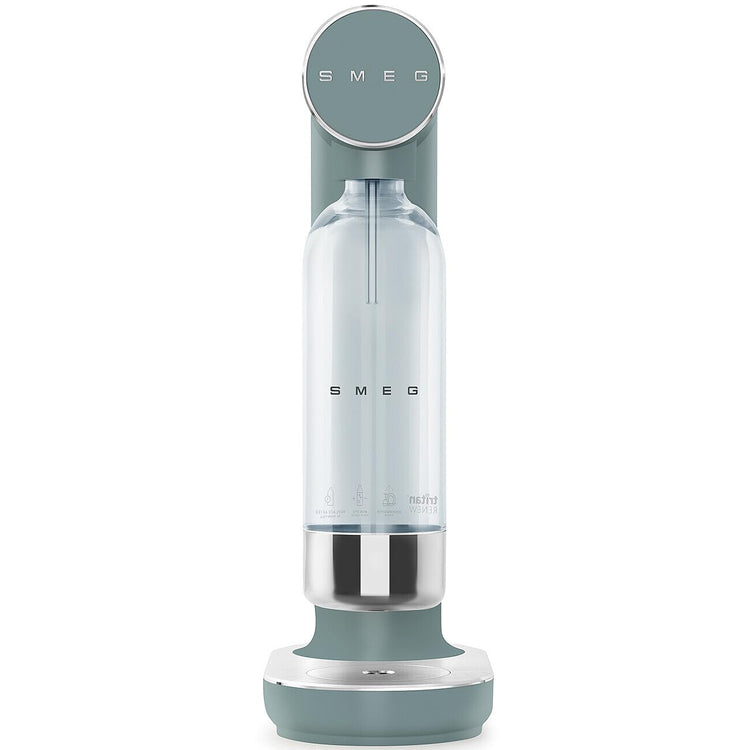 Soda Maker 800ml Non-Slip Feet Space Saving Design Emerald Green