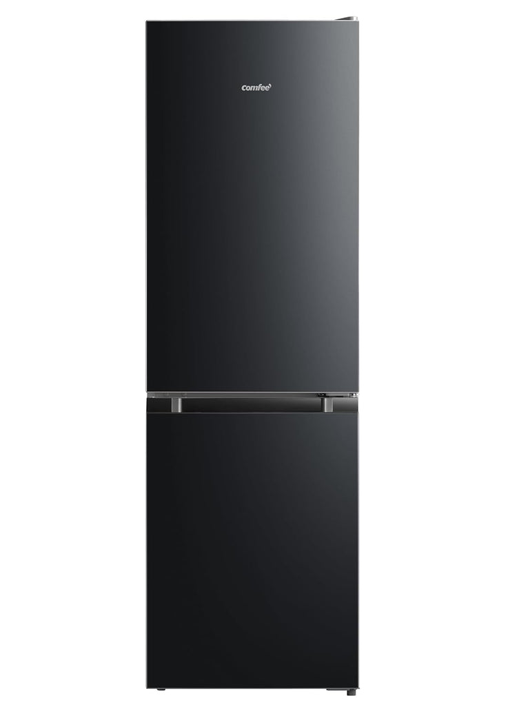 Freestanding Fridge Freezer 174L Low Frost Adjustable Thermostat LED Black