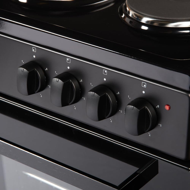 Freestanding Electric Cooker 62L 50cm Black