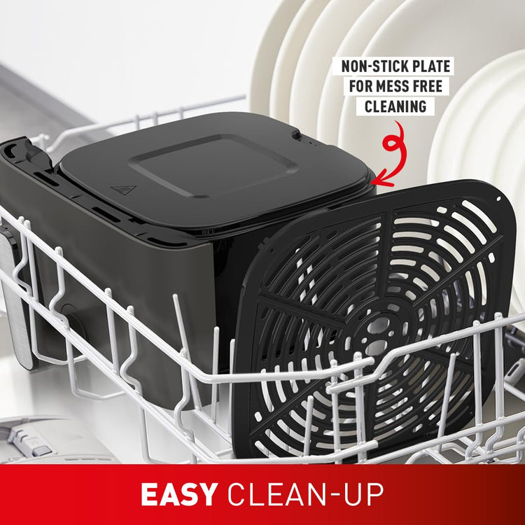 Tefal Easy Fry Mega Air Fryer, 7.5L Capacity (Serves Up to 8), 8 Preset Programs, Compact Design