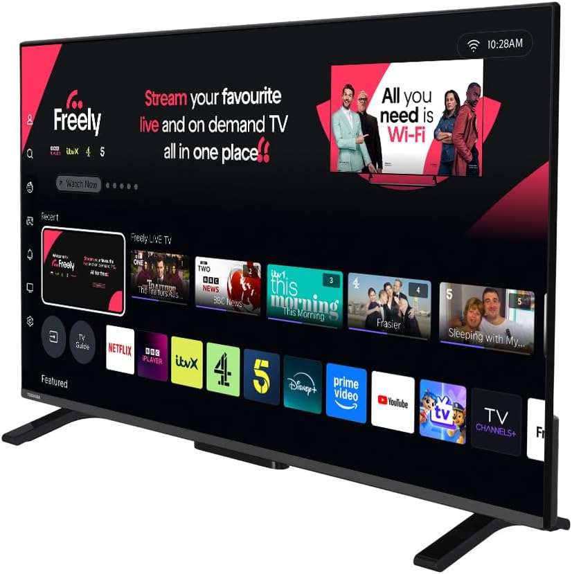 Toshiba 40LV2553DB 40 Inch Full HD VIDAA Smart TV with Freely