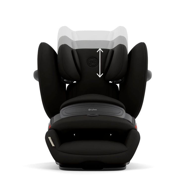 2-in-1 i-Size Child Car Seat with Impact Shield, ISOFIX & Side Protection - Black