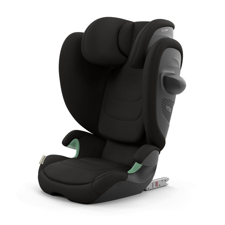 Foldable i-Size Child Car Seat with ISOFIX, Adjustable Headrest & Side Protection - Black