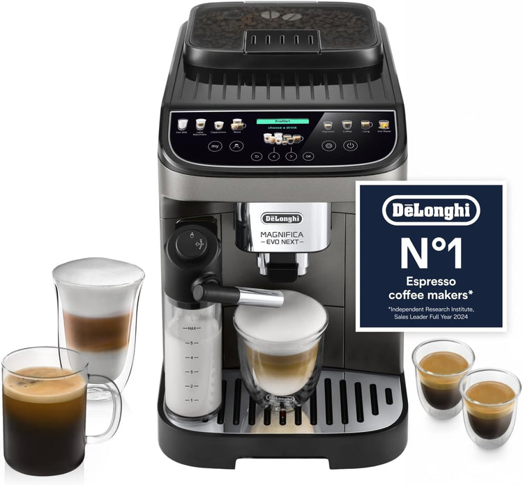 De'Longhi Magnifica S - Automatic Coffee Machine 2 Drinks Black