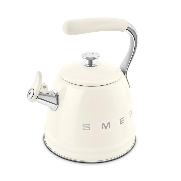 Whistling Kettle 2.3L Stainless Steel Cream