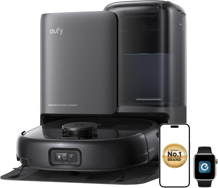 eufy Omni E25 Robot Vacuum and Mop with HydroJet and Cleaning Station