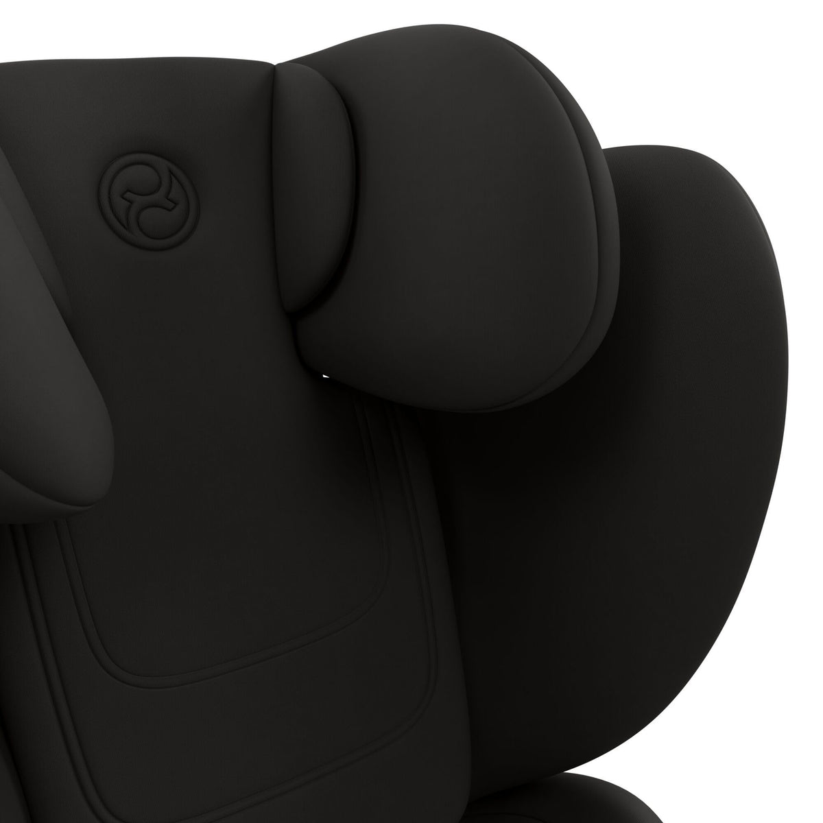 Foldable i-Size Child Car Seat with ISOFIX, Adjustable Headrest & Side Protection - Black