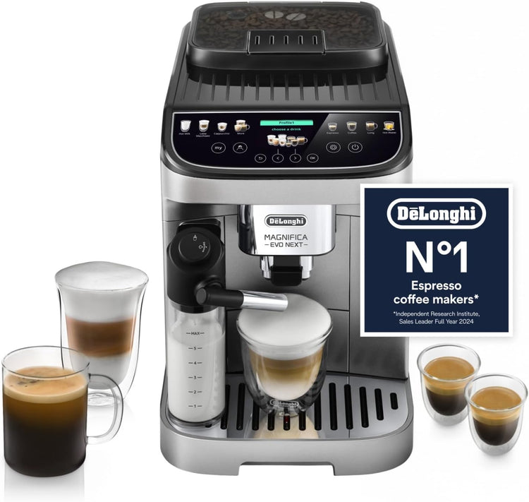 De'Longhi Magnifica S - Automatic Coffee Machine 2 Drinks Black