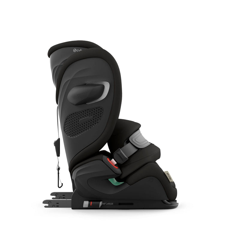 2-in-1 i-Size Child Car Seat with Impact Shield, ISOFIX & Side Protection - Black