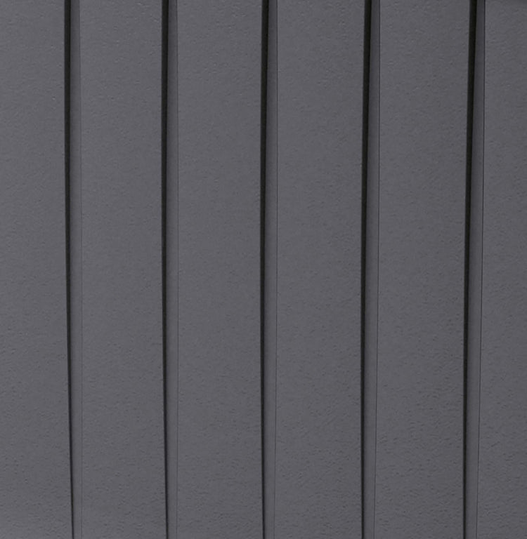 Keter Marvel+ 270L Outdoor 65% recycled Garden Furniture Storage Box Graphite Wood Panel Effect | Fade Free | All Weather Resistant | Safe and Secure | Zero Maintenance | 2 year Warranty