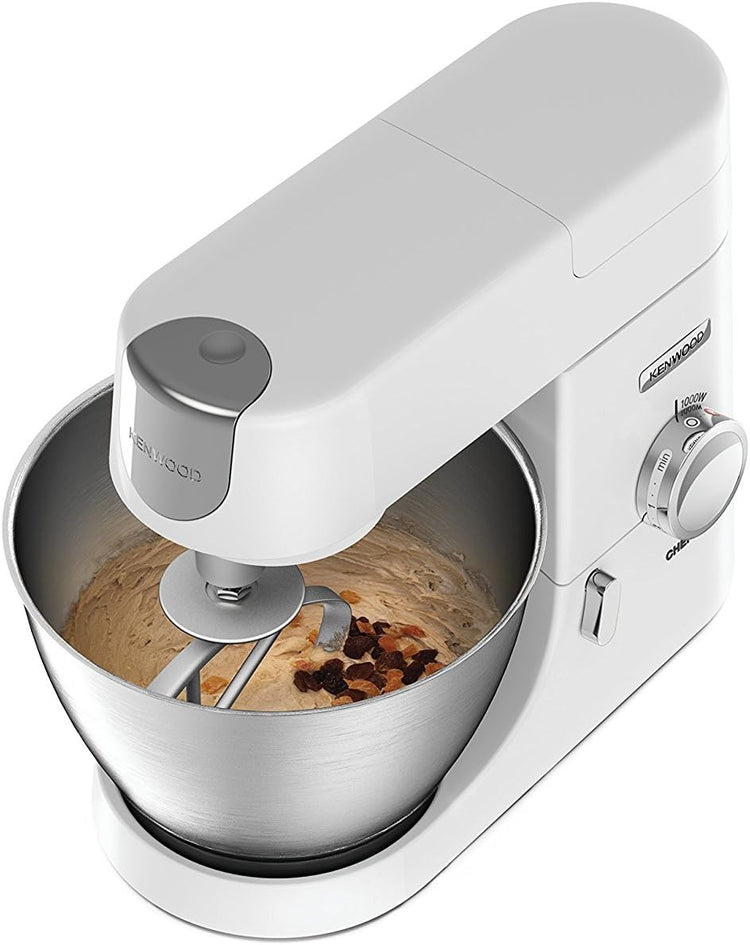 Kenwood Chef - Stand Mixer 1000W 4.6L Mixing Bowl White