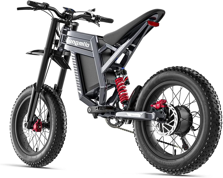 2-Pack Deal: 1800Wh Long Range Electric Bikes (Fat Tyres, 60V 30Ah, Full Suspension)