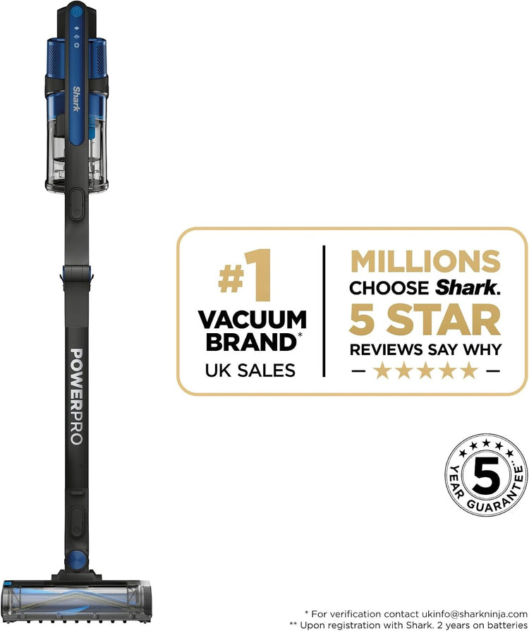 Shark PowerProPet Cordless Stick Vacuum with Reveal Technology, IZ381UKT