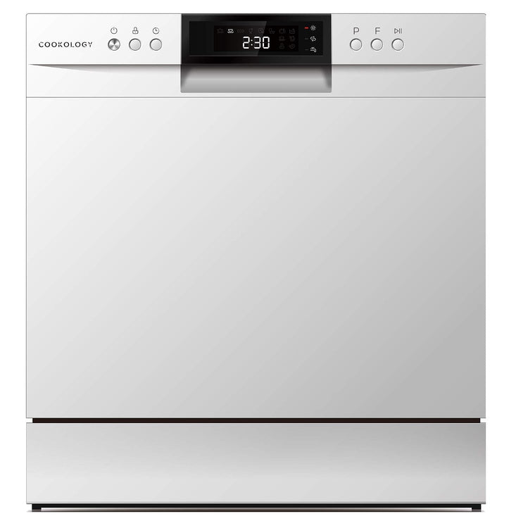 Table Top Dishwasher 8 Place Settings 7 Wash Cycles Silver