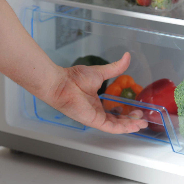 Under Counter Larder Fridge 133L 55cm Silver Reversible Door