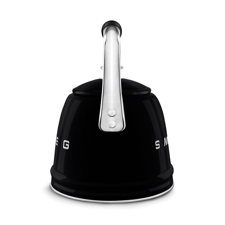 Whistling Kettle 2.3L Stainless Steel Silicone Handle Black