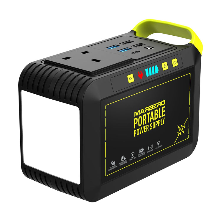 MARBERO Portable Power Station 24,000mAh/ 88.8Wh, 120W Peak Solar Generator