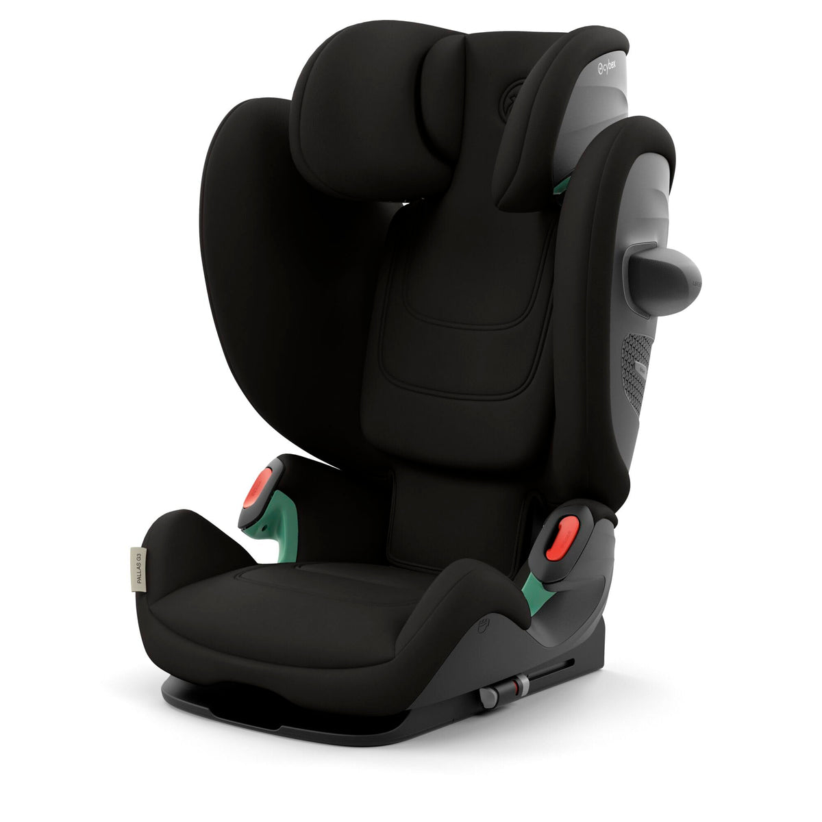 2-in-1 i-Size Child Car Seat with Impact Shield, ISOFIX & Side Protection - Black