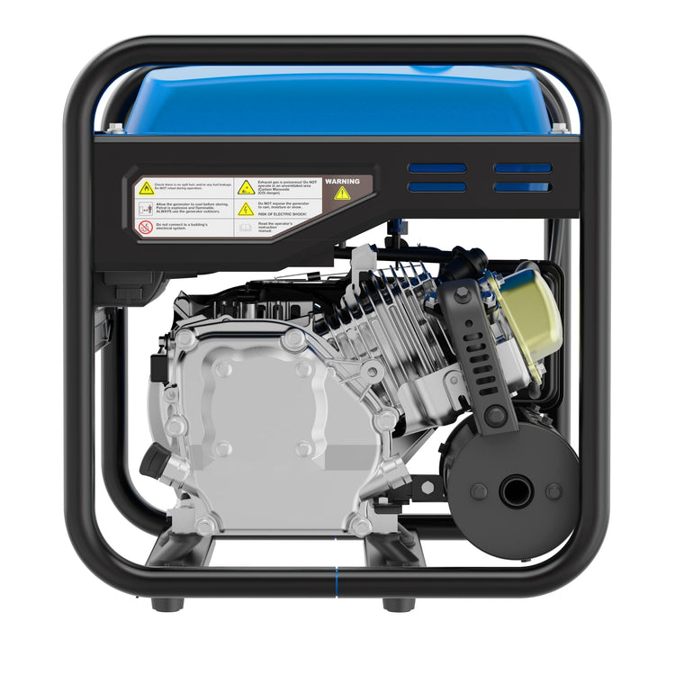 Hyundai 3.3kW / 3300W Petrol Open Frame Inverter Generator, Recoil Start, 3.0kW Continuous, 7.5L Long-Run Tank, Pure Sine Wave