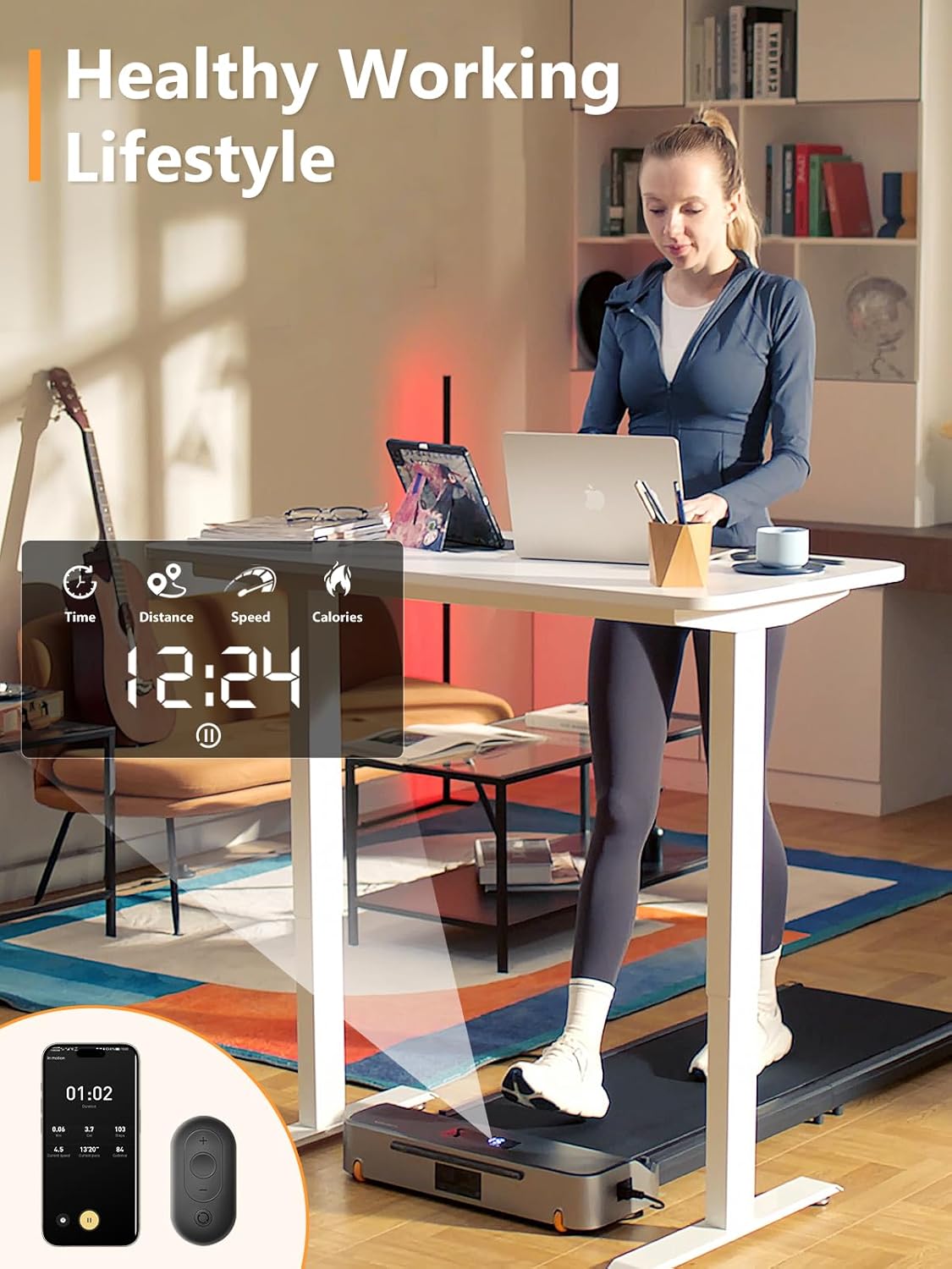 WalkingPad WP400F4 Foldable Under Desk Treadmill 6 km/h