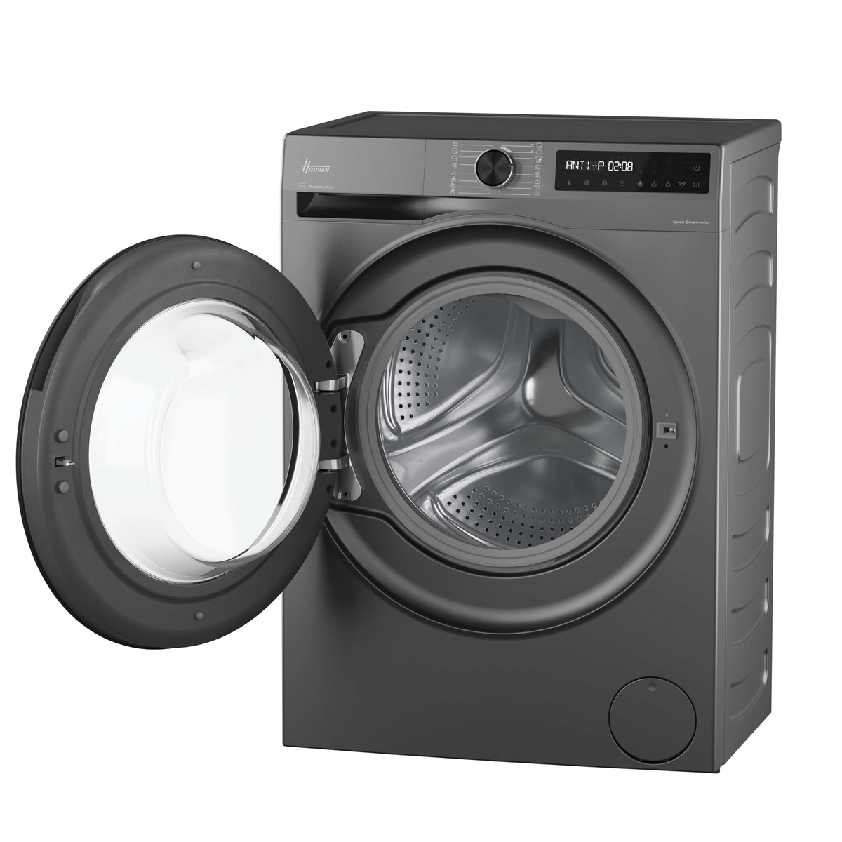 Hoover Pro Wash Series 3 HBR 49SBL8G-80 9kg WiFi Connected Washing Machine with 1400 rpm - Graphite - A Rated