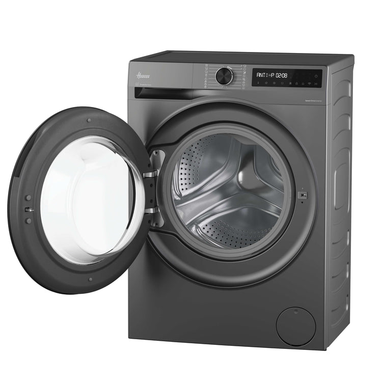 Hoover Pro Wash Series 3 HBR 49SBL8G-80 9kg WiFi Connected Washing Machine with 1400 rpm - Graphite - A Rated